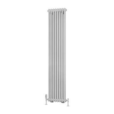 Rivassa 2 Column Radiator 1800 x 383mm Gloss White