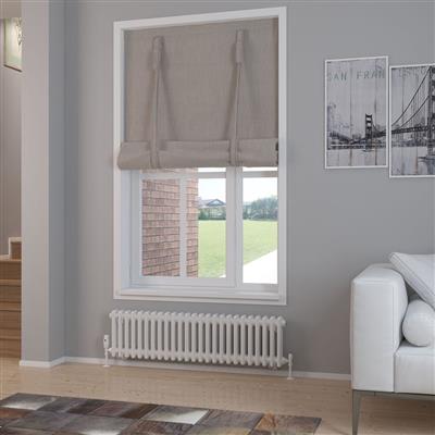 Rivassa 2 Column Radiator 300 x 1148mm Gloss White