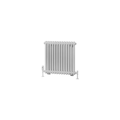 Rivassa 2 Column Radiator 600 x 608mm Gloss White