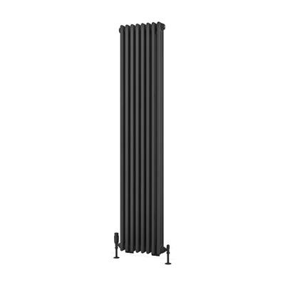 Rivassa 3 Column Rad. 1800x383mm Matt Anthracite