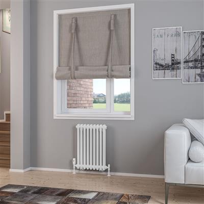 Rivassa 2 Column Radiator 600 x 428mm Gloss White