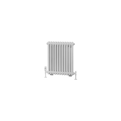 Rivassa 2 Column Radiator 600 x 518mm Gloss White