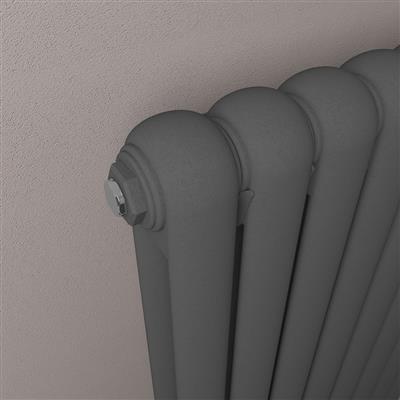 Rubano 600 x 383mm Radiator Matt Anthracite