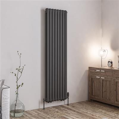 Rubano 1800 x 503mm Radiator Matt Anthracite