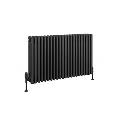 Rivassa 4 Column Radiator 600 x 1010mm Matt Anthracite