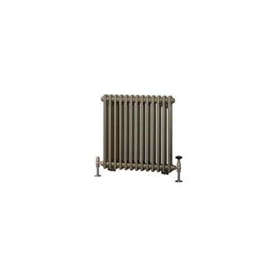 Rivassa 2 Column Radiator 600 x 608mm Bronze Effect