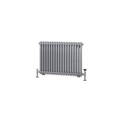 Rivassa 2 Column Radiator 600 x 833mm Chrome Effect