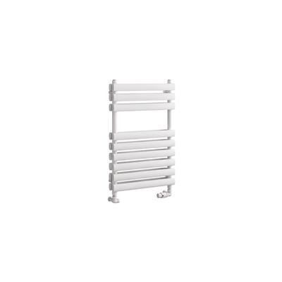 Tunstall Double 800 x 500 Towel Rail Matt White