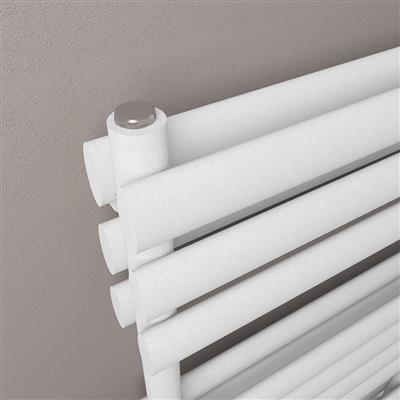 Tunstall Double 560 x 1000 Towel Rail Matt White