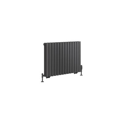 Tunstall Double 600 x 825 Radiator Matt Anthracite