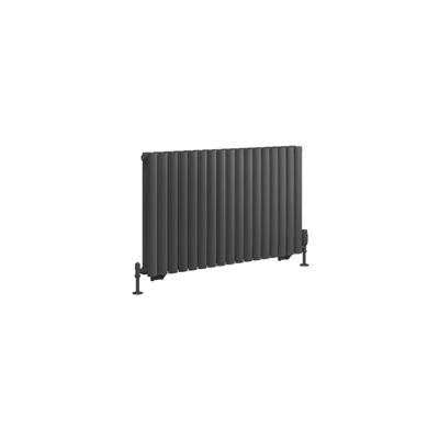 Tunstall Double 600 x 1002 Radiator Matt Anthracite