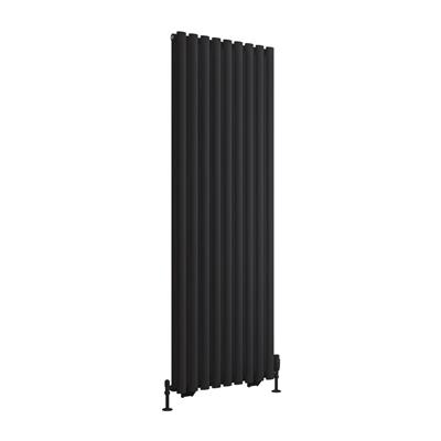 Tunstall Double 1800 x 630 Radiator Matt Black