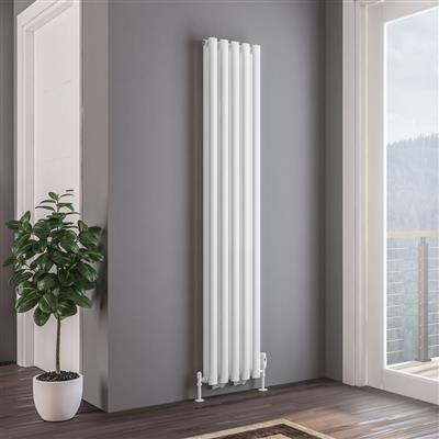 Tunstall Double 1800 x 350 Radiator Matt White