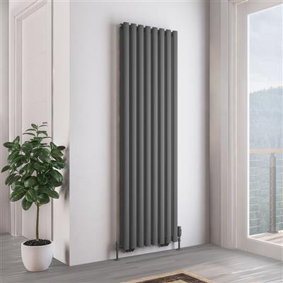 Tunstall Double 1800 x 560 Radiator Matt Anthracite