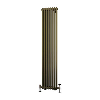 Rivassa 2 Column Radiator 1800 x 383mm Bronze Olive