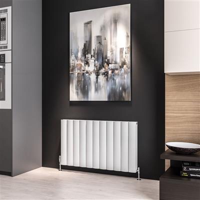 Guardia 600 x 1040 Aluminium Radiator Matt White