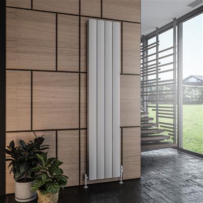 Guardia 1800 x 375 Aluminium Radiator Matt Grey