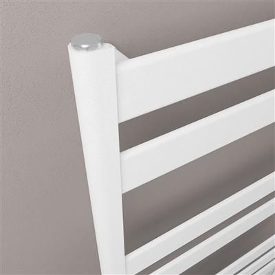 Pelago Aluminium Towel Rail 1200x600mm Matt White