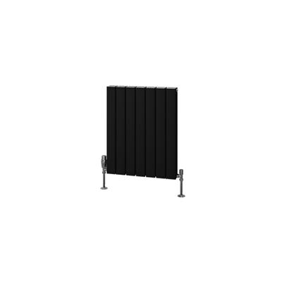 Hadleigh 600 x 485 Aluminium Radiator Matt Black