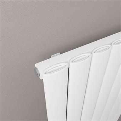 Sandhurst 600 x 1045 Aluminium Radiator Matt White