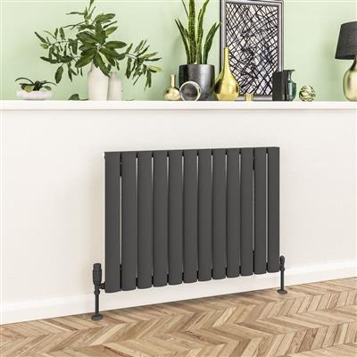 Sandhurst 600 x 835 Aluminium Radiator Matt Anthracite