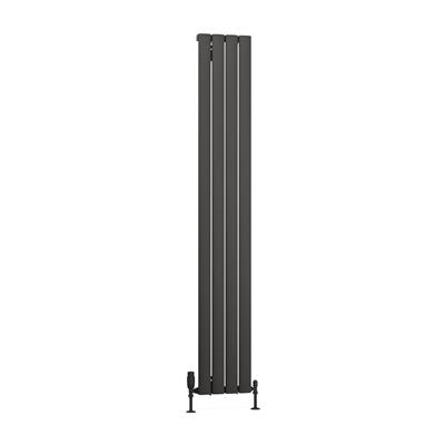 Sandhurst 1800 x 275 Aluminium Radiator Matt Anthracite