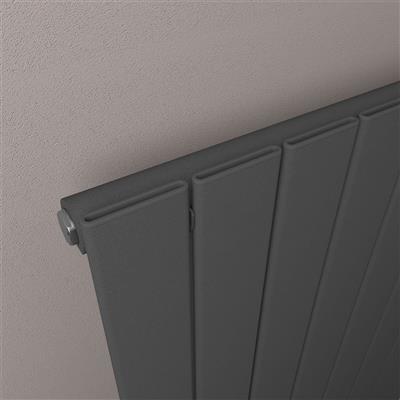 Addington Aluminium 600 x 366 Radiator Type10 Matt Anthracite