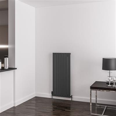 Addington Aluminium 1200 x 514 Radiator Type10 Matt Anthracite