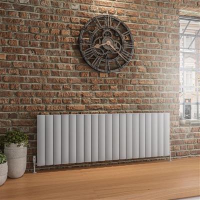 Guardia 600 x 1800 Aluminium Radiator Matt Grey