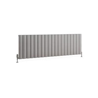 Guardia 600 x 1800 Aluminium Radiator Matt Grey