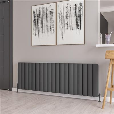 Guardia 600 x 1800 Aluminium Radiator Matt Anthracite