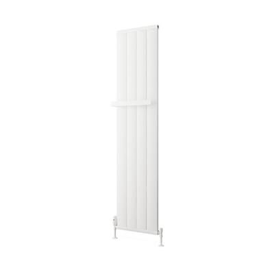 Kingswood Slimline 1800 x 410 Aluminium Radiator Matt White