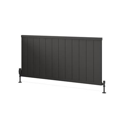 Kingswood Slimline 600 x 1210 Aluminium Radiator Matt Anthracite