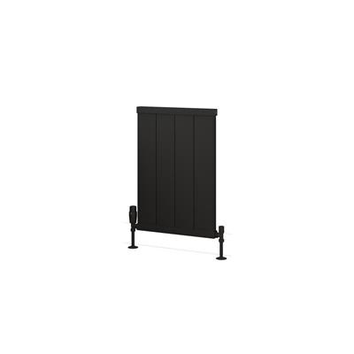 Kingswood Slimline 600 x 410 Aluminium Radiator Matt Black