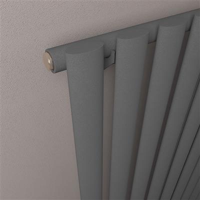 Tunstall 600 x 1179 Radiator Matt Anthracite