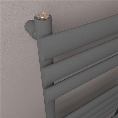 Tunstall 1200 x 500 Towel Rail Matt Anthracite