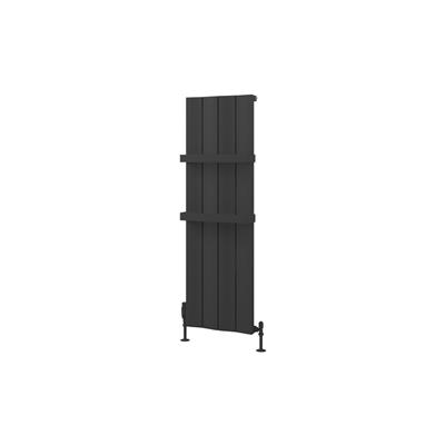 Fairford 1200 x 375 Aluminium Radiator Matt Anthracite