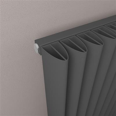 Witney 1800 x 280 Aluminium Radiator Matt Anthracite