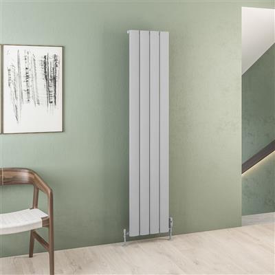 Malmesbury 1800 x 375 Aluminium Radiator Matt Grey