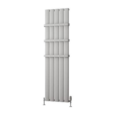 Malmesbury 1800 x 470 Aluminium Radiator Matt Grey