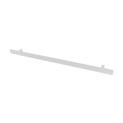 Universal Flat Style Towel Hanger 850mm Matt White