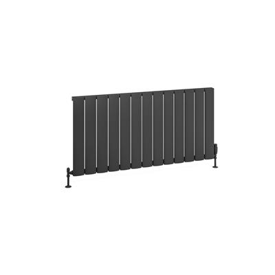 Malmesbury 600 x 1230 Aluminium Radiator Matt Anthracite