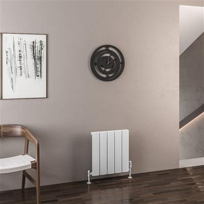 Malmesbury 500 x 470 Aluminium Radiator Matt White