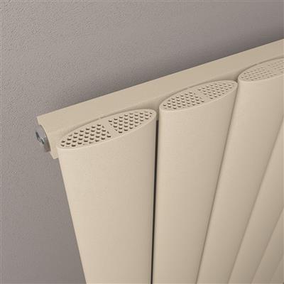 Malmesbury 1800 x 280 Aluminium Radiator Matt Cappuccino