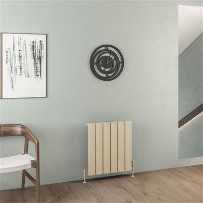 Malmesbury 600 x 565 Aluminium Radiator Matt Cappuccino