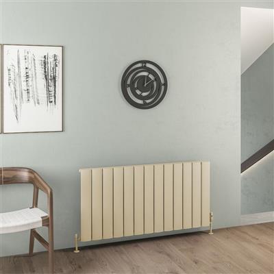 Malmesbury 600 x 1230 Aluminium Radiator Matt Cappuccino