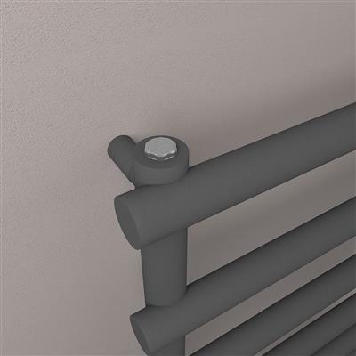 Marlow 1150 x 500 Towel Rail Matt Anthracite