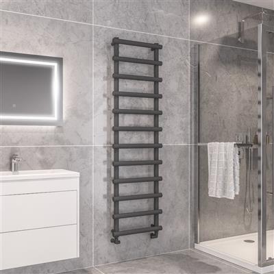 Marlow 1750 x 500 Towel Rail Matt Anthracite