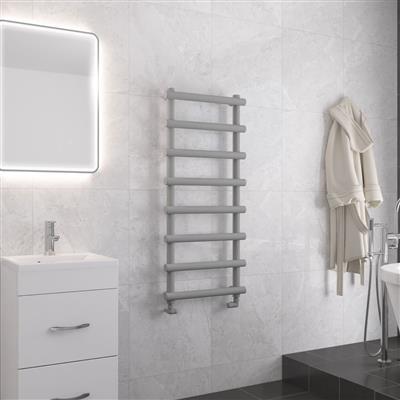 Marlow 1150 x 500 Towel Rail Matt Grey