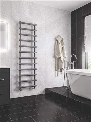 Marlow 1750 x 500 Towel Rail Matt Grey